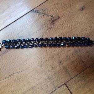 Bracelet - Crystal and Miyuki Delica Beads